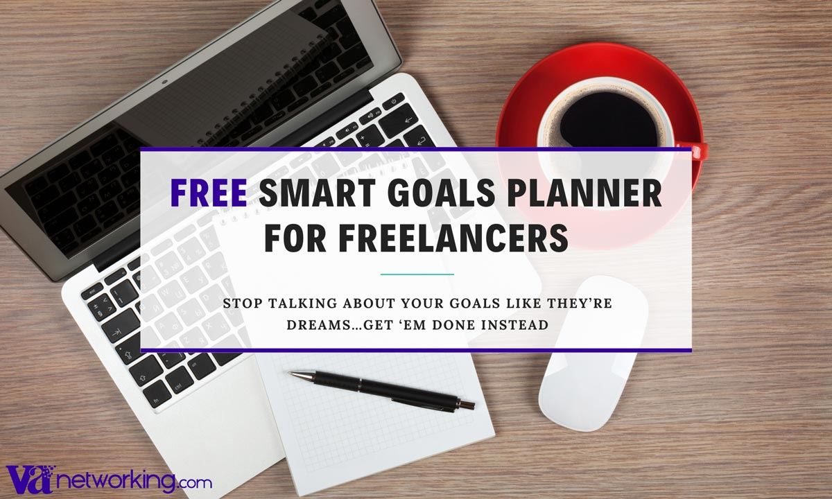 Free Downloadable Virtual Assistant Smart Goals Planner Vom 0992